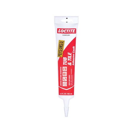 Loctite Loctite Polyseamseal Clear Acrylic Latex Tub and Tile Adhesive Caulk 5.5 oz 2138419